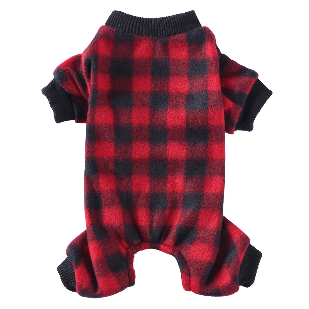 Cozy Winter Pajamas – Cozy Overalls for Small Dogs & Puppies