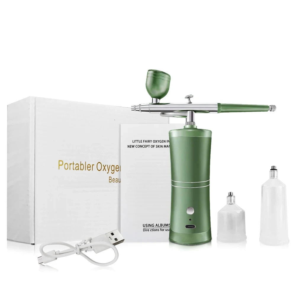 Airbrush with Compressor Airbrush Painting Mini Spray Gun for Painting Wireless Electric Paint Gun Airbrush Kit with Compressor