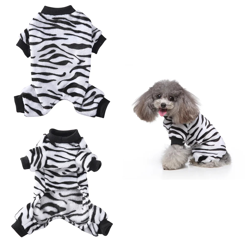 Cozy Winter Pajamas – Cozy Overalls for Small Dogs & Puppies
