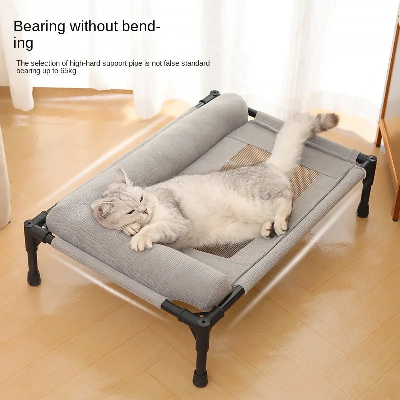 AirLift Elevated Dog Bed – Cool & Breathable