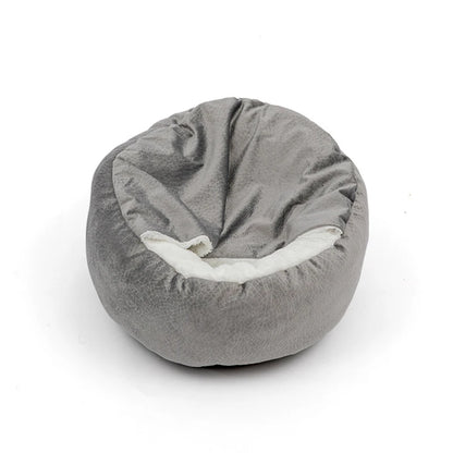 Orthopedic Dog Bed with Hooded Blanket - Vancouver Winter Essential