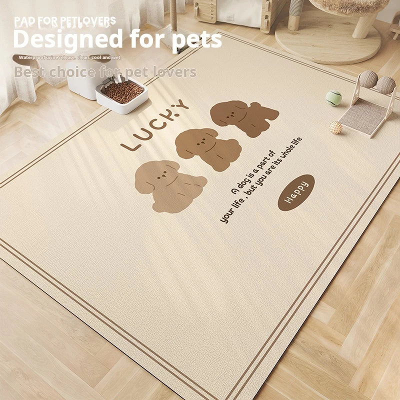 Non-Slip Floor Rug - Diatomite Waterproof Mat for Pet Bowls & Wet Paws