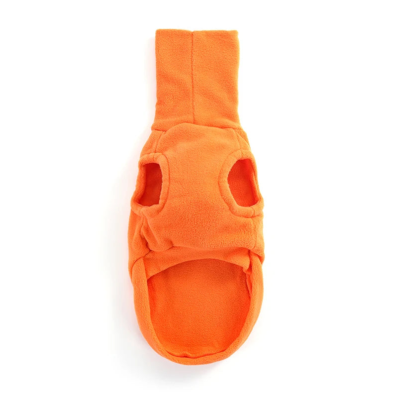 Fleece Vest - Turtleneck Whippet Italian Greyhound Coat