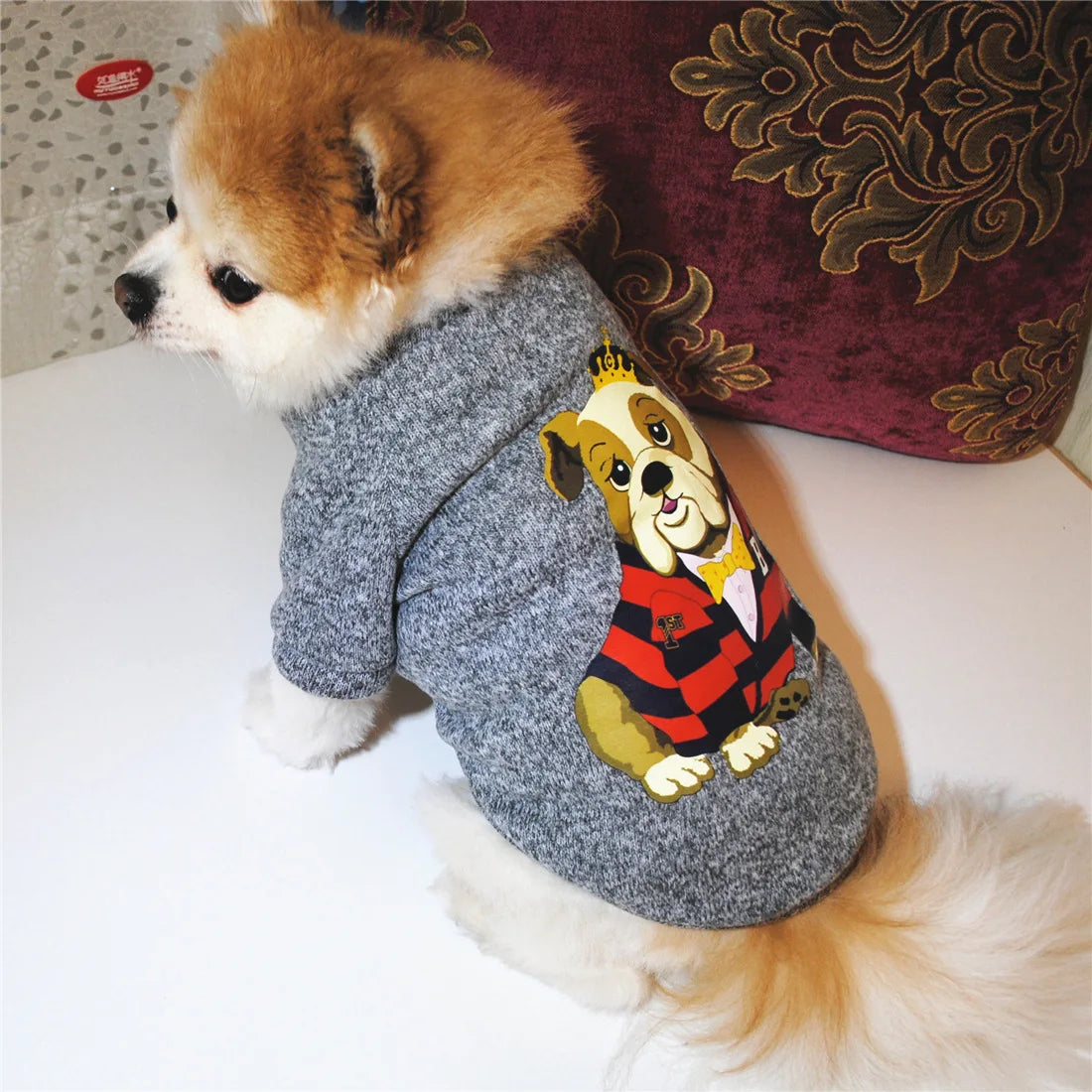 Winter Dog Hoodie – Cozy Small Dog Sweatshirt