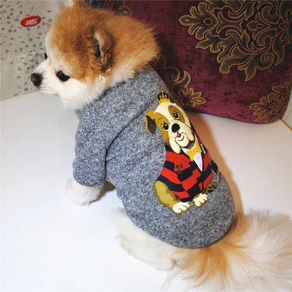 Winter Dog Hoodie – Cozy Small Dog Sweatshirt