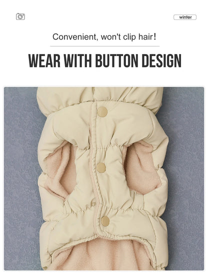 3-Layer Winter Jacket - Small to Medium Breeds