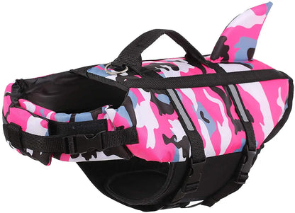 Dog Life Jacket - Shark Fin Swimming Safety Vest