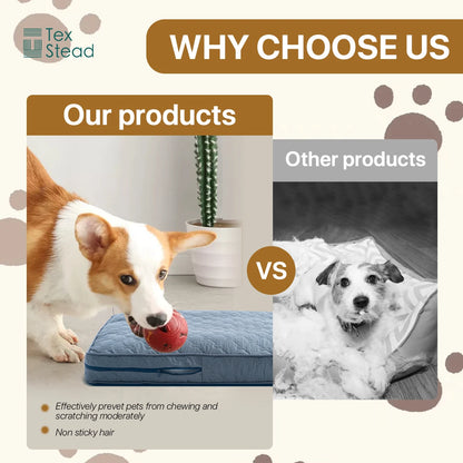 Orthopedic Dog Bed Cover – Washable & Quilted