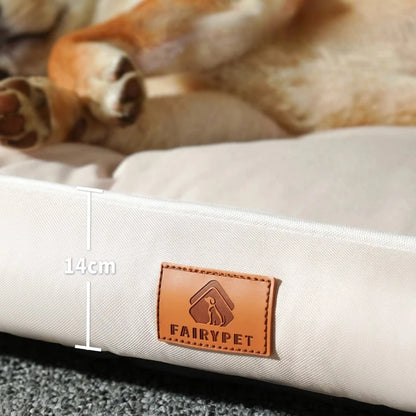 Orthopedic Dog Bed Mat – Memory Foam Waterproof Cushion