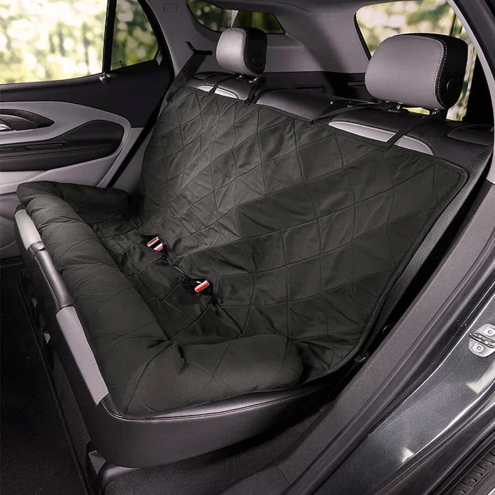 Waterproof Dog Car Seat Cover Bed – Travel Protector with Safety & Comfort