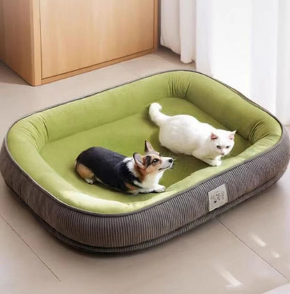 All-Season Washable Dog Bed – Thermal Sofa Cushion for Small & Medium Dogs