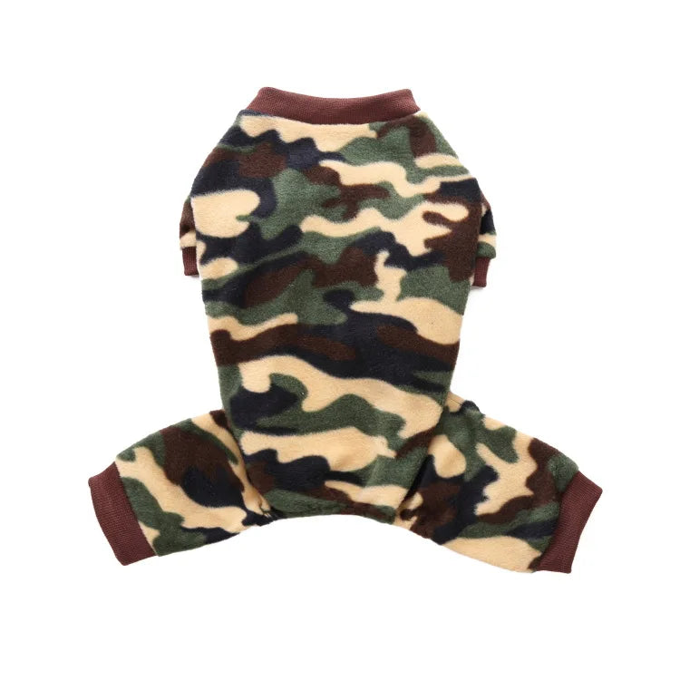 Cozy Winter Pajamas – Cozy Overalls for Small Dogs & Puppies