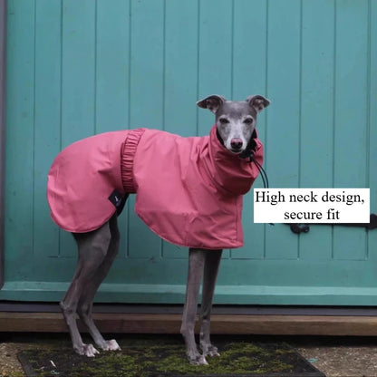 Rain Jacket - Waterproof Polyester Coat for Large Breeds