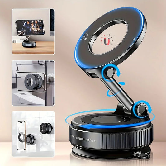 2025 New MagSafe Car Mount [ABS] Magnetic Phone Holder  Car with Strong Magnets 360° rotate and Adjustable Phone Car Mount