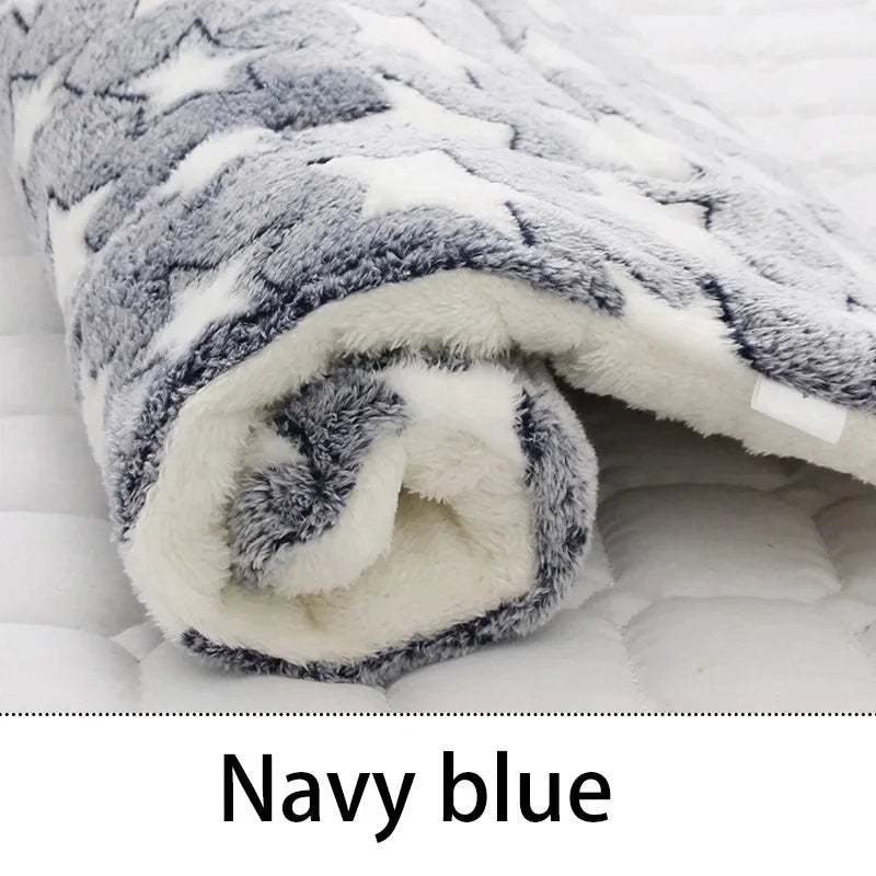 Flannel Pet Sleeping Rug – Soft Dog Bed, Cat Mat & Puppy Cushion for Vancouver Homes