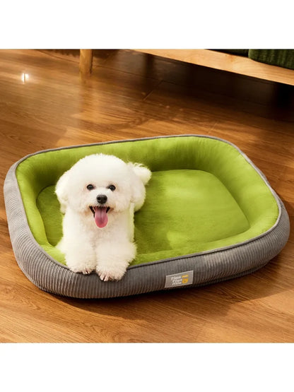 All-Season Washable Dog Bed – Thermal Sofa Cushion for Small & Medium Dogs