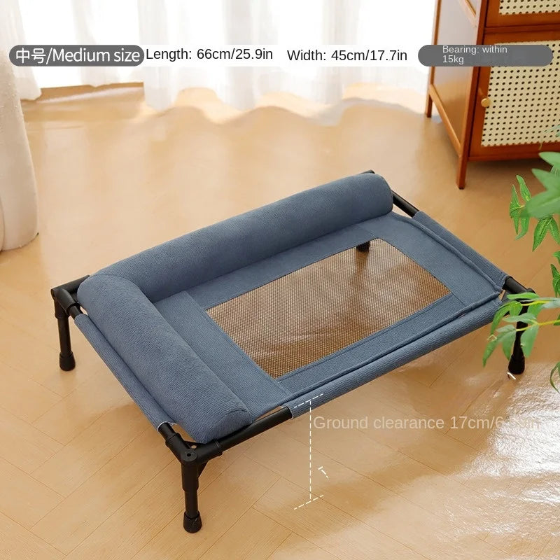 AirLift Elevated Dog Bed – Cool & Breathable