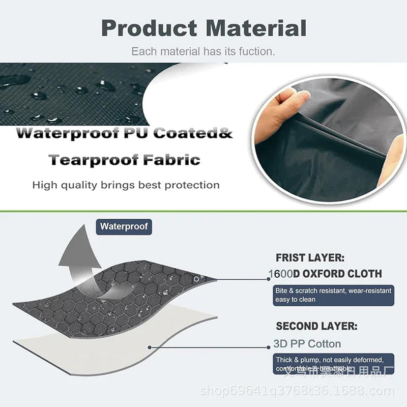 Foldable Waterproof Dog Bed - Portable Outdoor Travel Mat