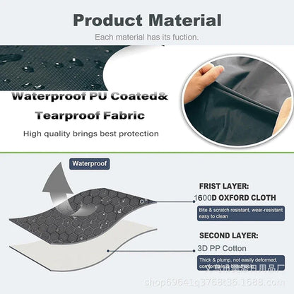 Foldable Waterproof Dog Bed - Portable Outdoor Travel Mat