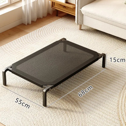 Elevated Summer Dog Bed – Breathable & Washable