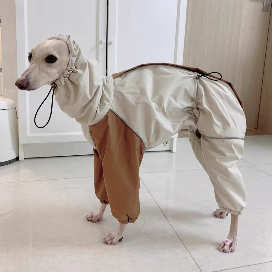 Winter Jacket - 4-Legged Fleece Coat for Greyhound