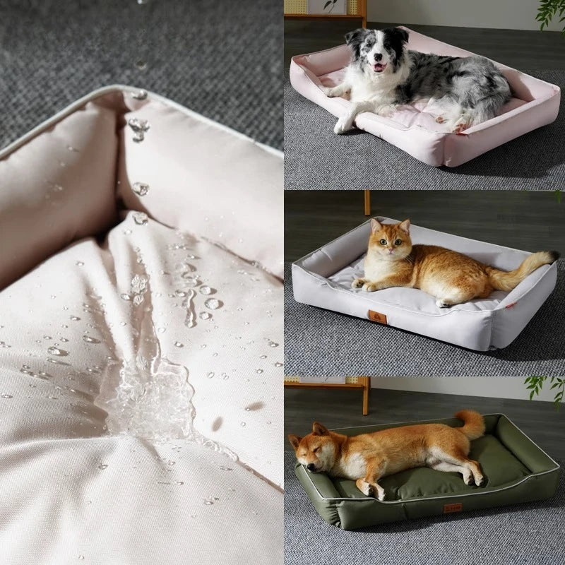 Orthopedic Dog Bed Mat – Memory Foam Waterproof Cushion