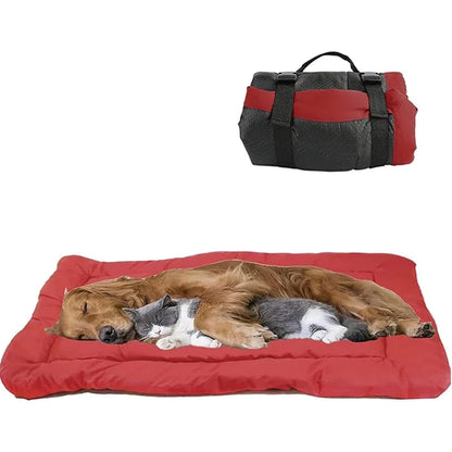 Foldable Waterproof Dog Bed - Portable Outdoor Travel Mat