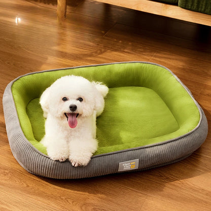 All-Season Washable Dog Bed – Thermal Sofa Cushion for Small & Medium Dogs