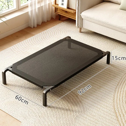 Elevated Summer Dog Bed – Breathable & Washable