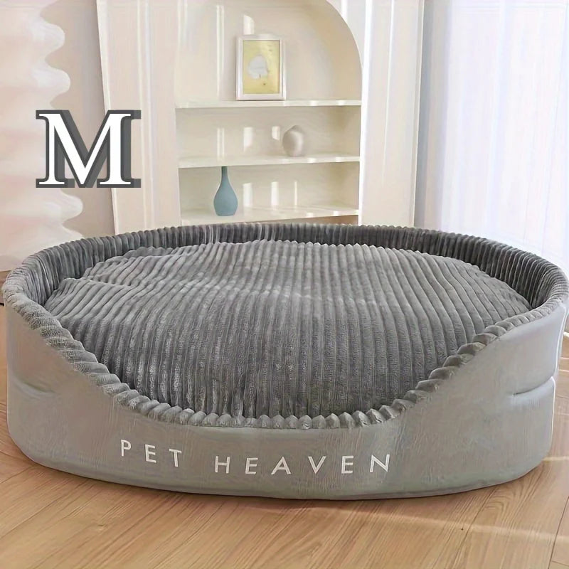 Luxury Plush Bed - Chew Resistant Washable Pet Sofa