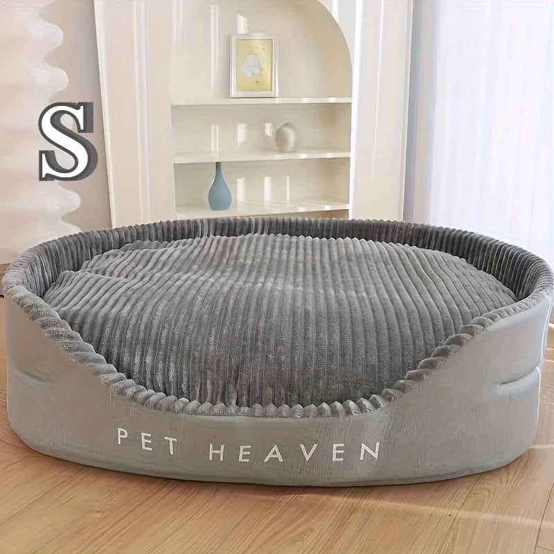Luxury Plush Bed - Chew Resistant Washable Pet Sofa