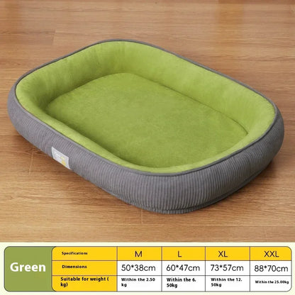 All-Season Washable Dog Bed – Thermal Sofa Cushion for Small & Medium Dogs