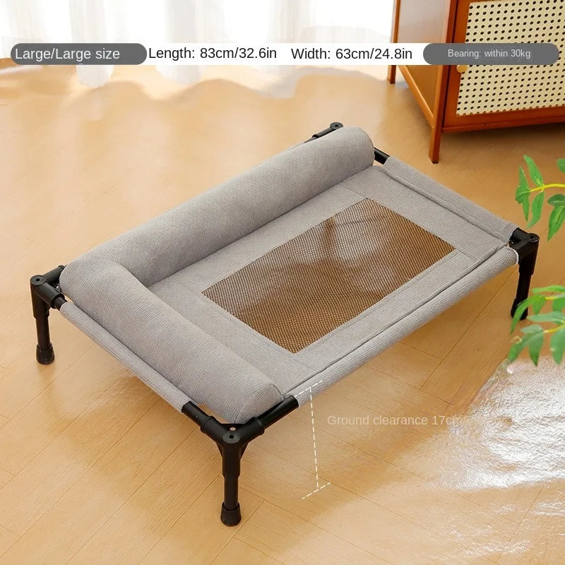 AirLift Elevated Dog Bed – Cool & Breathable