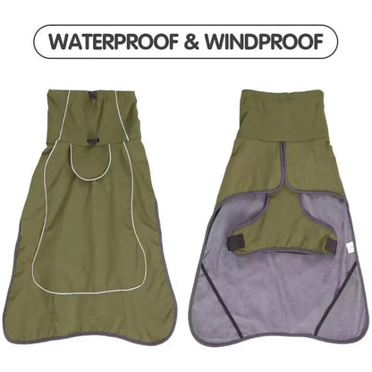 Winter Jacket - Reflective Windproof Warm Coat