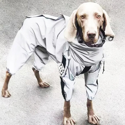Waterproof Dog Raincoat - All-Weather Pet Jumpsuit