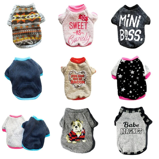 Winter Dog Hoodie – Cozy Small Dog Sweatshirt