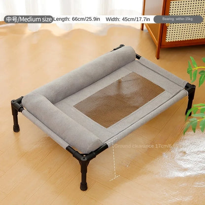 AirLift Elevated Dog Bed – Cool & Breathable