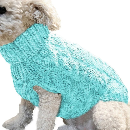Cozy Knit Dog Sweater – Winter Warmth for Small Breeds