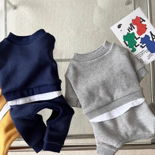 Cozy Puppy Dog Jumpsuit coat – Warm Pet Overalls
