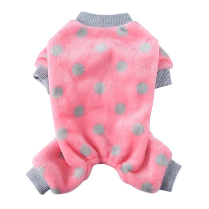 Cozy Winter Pajamas – Cozy Overalls for Small Dogs & Puppies