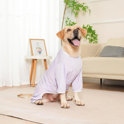 Cooling Summer Dog Pajamas – Soft Recovery Onesie for Medium & Large Dogs