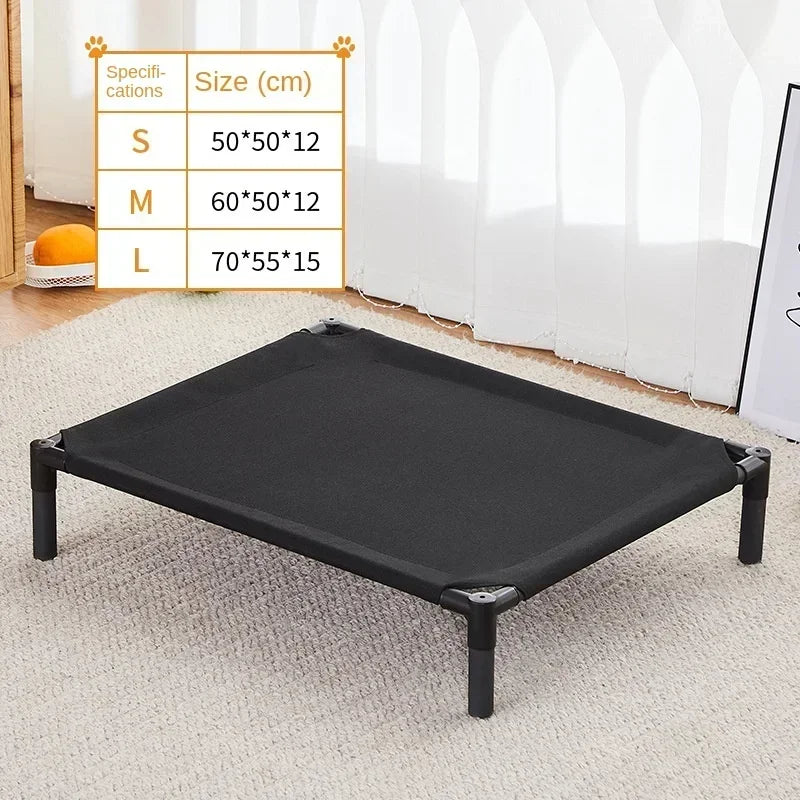Elevated Dog Bed – Portable & Washable