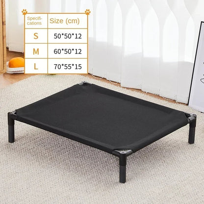 Elevated Dog Bed – Portable & Washable
