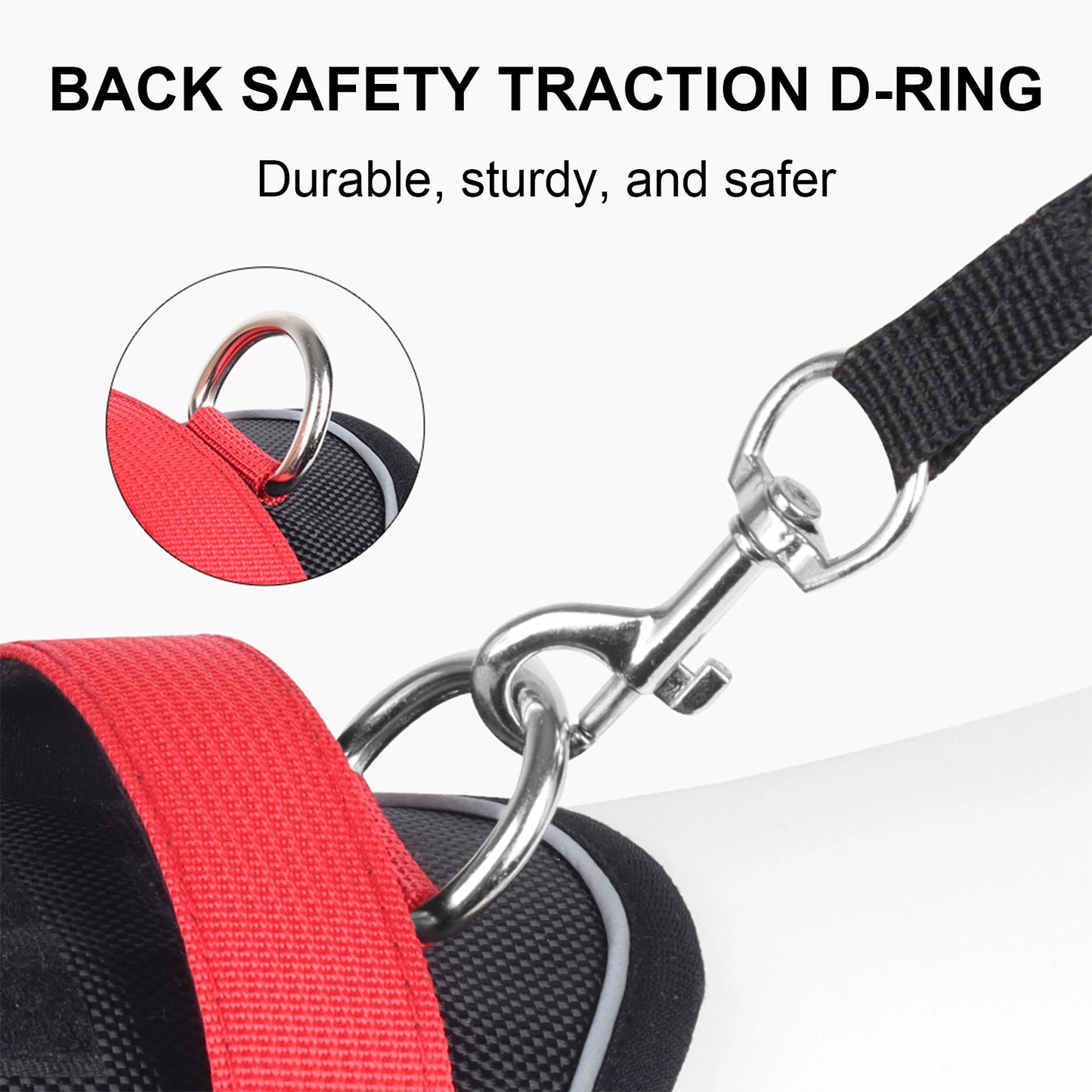 Reflective Tactical Vest Harness – Waterproof for Medium & Large Dogs
