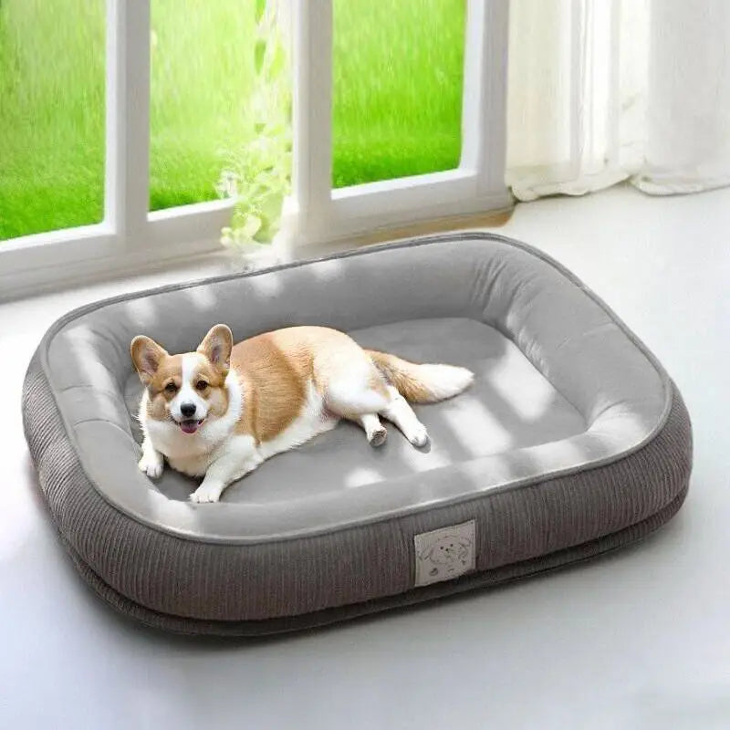 All-Season Washable Dog Bed – Thermal Sofa Cushion for Small & Medium Dogs