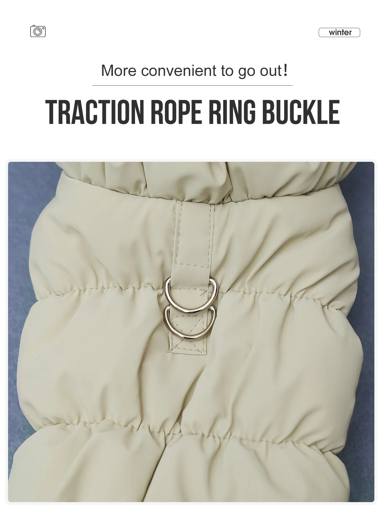 3-Layer Winter Jacket - Small to Medium Breeds