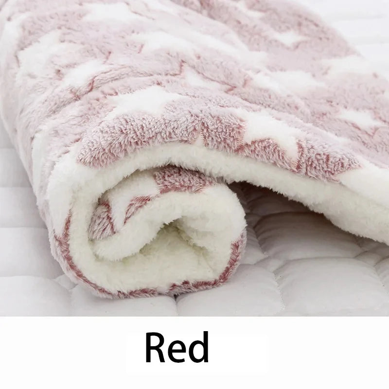 Flannel Pet Sleeping Rug – Soft Dog Bed, Cat Mat & Puppy Cushion for Vancouver Homes