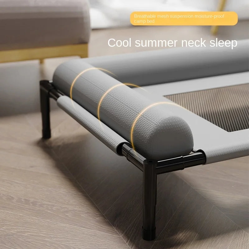 AirLift Elevated Dog Bed – Cool & Breathable