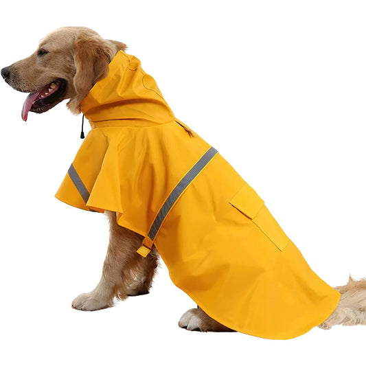 Dog Raincoat –Yellow