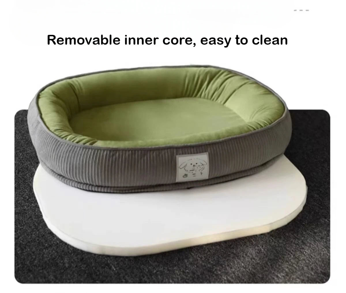 All-Season Washable Dog Bed – Thermal Sofa Cushion for Small & Medium Dogs